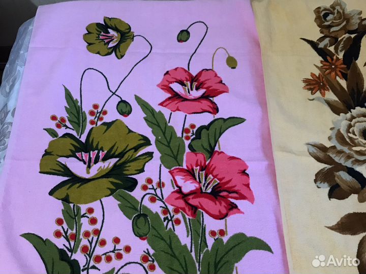 Полотенце Китай винтаж велюр