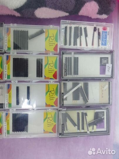 Ресницы для наращивания бу