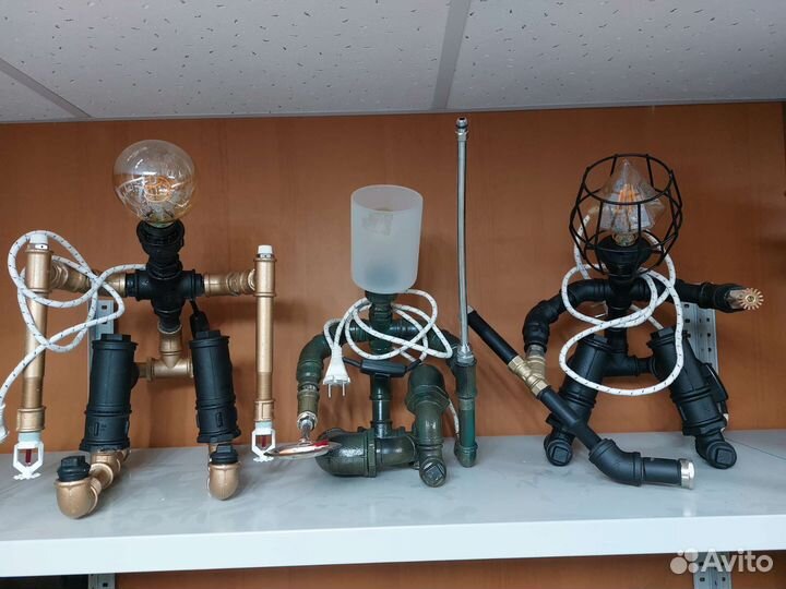 Светильник в стиле лофт