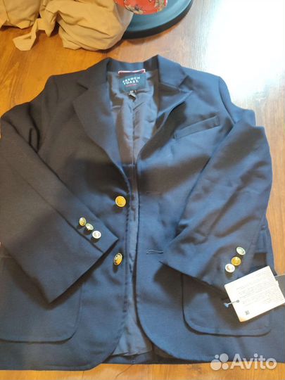 Пиджак синий школьный 164 рост новый