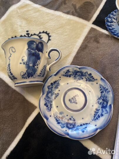 Посуда гжель