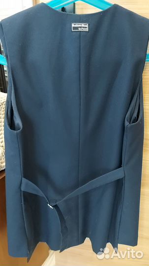 Школьная форма для девочки 140-146 синяя