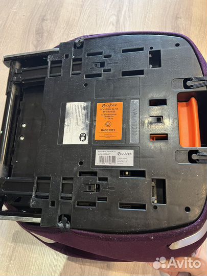 Cybex q-fix solution 15-36 кг автокресло