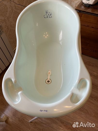 Ванна детская с подставкой