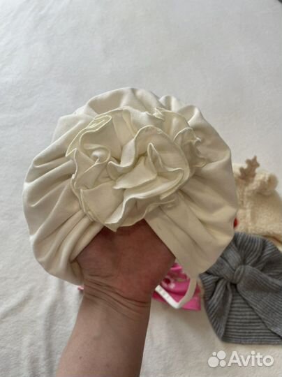 Шапочки для новорождённых и до 5 месяцев