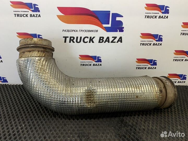 Приемная труба глушителя Man TGA, Man TGS, Man TGX
