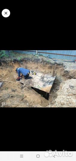 Септик 5 кубов с монтажом в Нефтеюганске под ключ