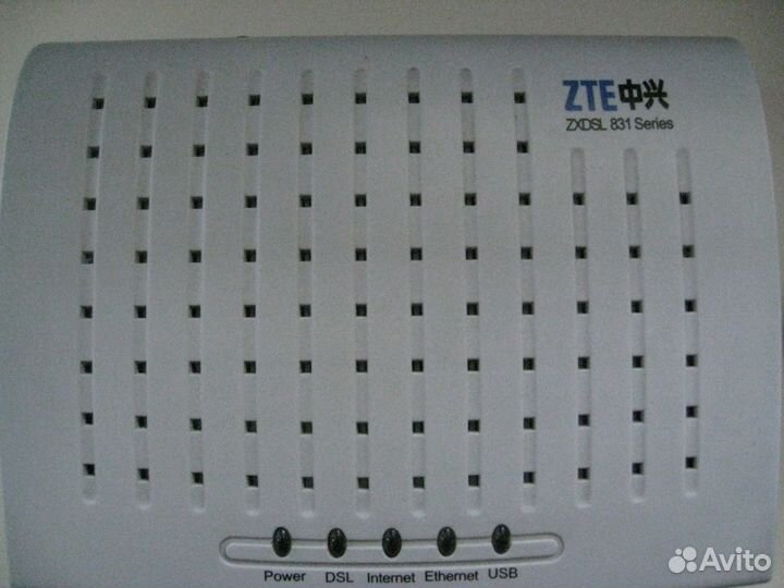 Модем adsl ZTE zxdsl 831