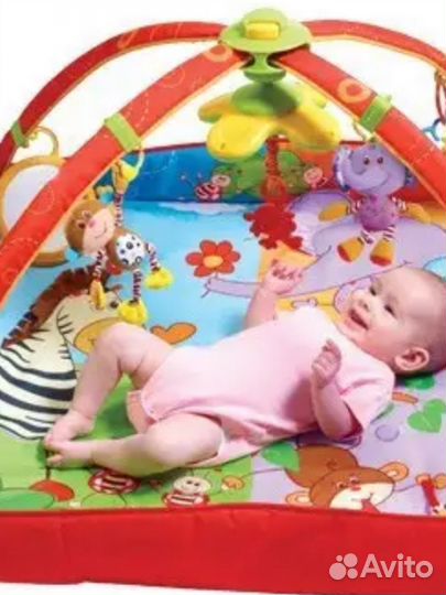 Развивающий коврик tiny love Разноцветное сафари