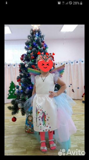 Платье новогоднее