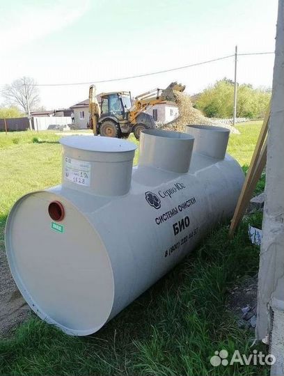 Установка канализации септик под ключ