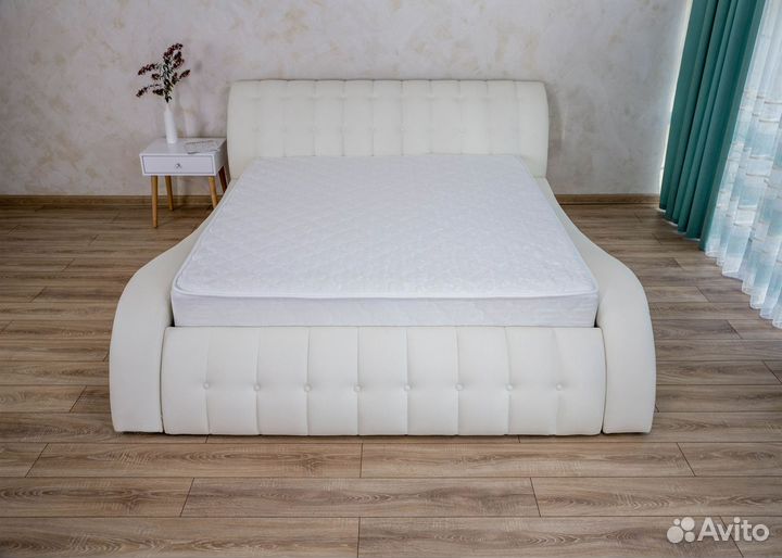 Кровать 180х200 белая Мадрид