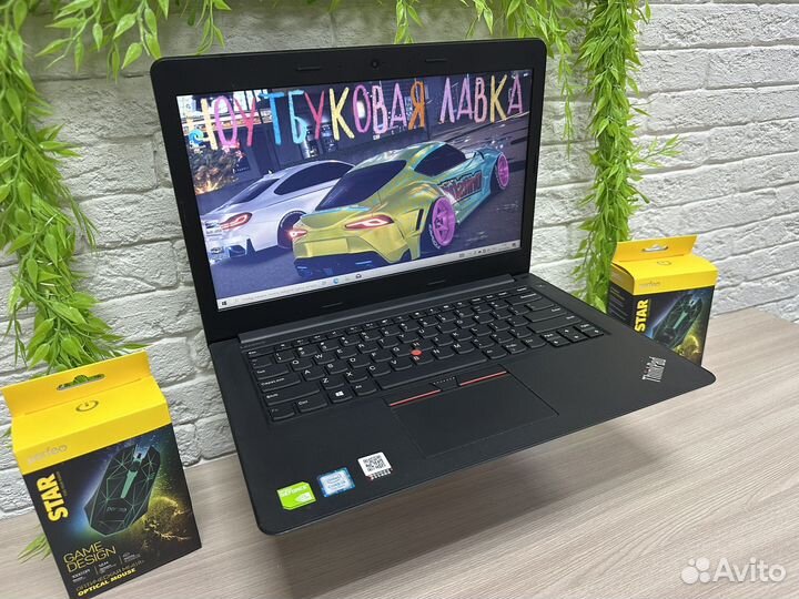 Игровой ноутбук Lenovo i3/8GB/SSD/256GB