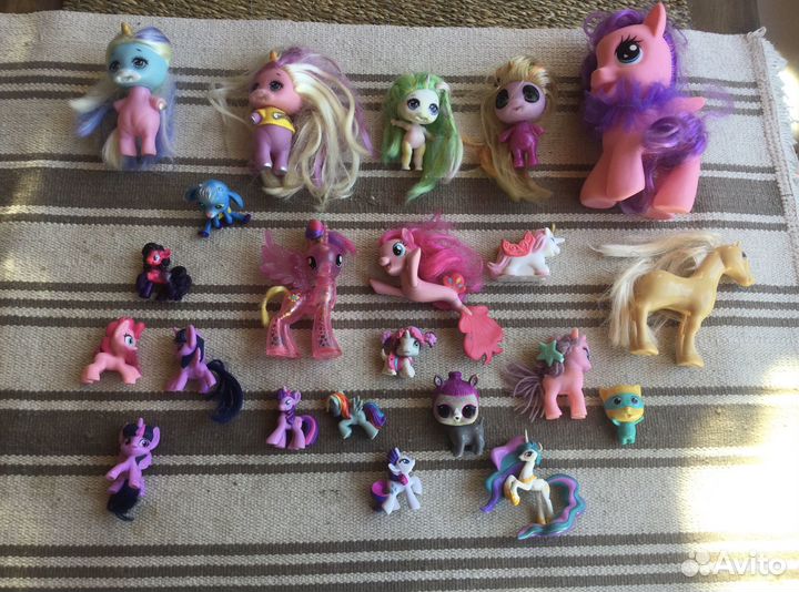 Куклы пони и другие игрушки для девочек пакетом