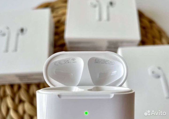 Беспроводные наушники airpods 2