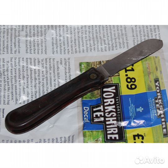 Cкладной винтажный перочинный иностранный нож