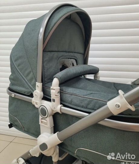 Коляска 3 в 1, трансформер, Luxmom