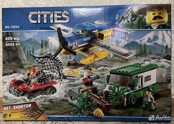 Конструктор Ограбление у горной речки 10864