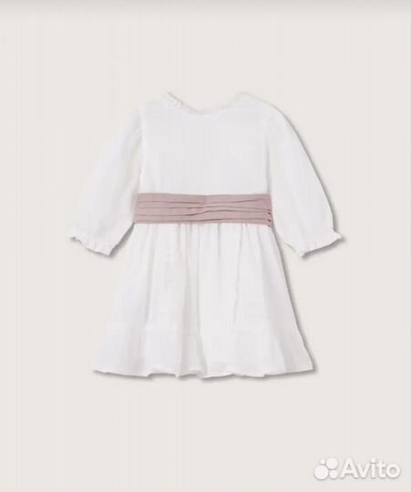 Платье белое для девочки 92-98