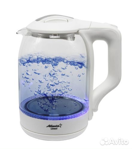 Чайник Atlanta ATH-2466,белый