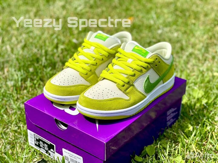 Кроссовки Nike Dunk Low Green Apple