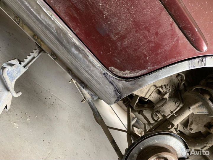 Кузовной порог правый Chevrolet Lanos ремкомплект