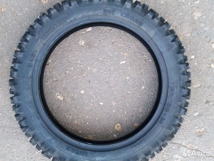 Шина 90 90 14 Митас кросс C21