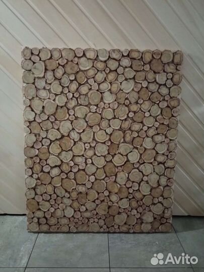 Панно из можжевельника