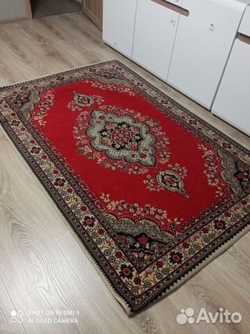 Ковер шерстяной б/у