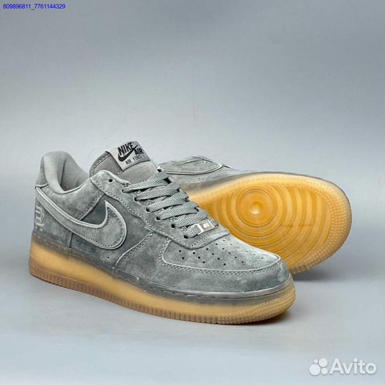 Кроссовки Nike Air Force 1 Grey (Арт.74125)