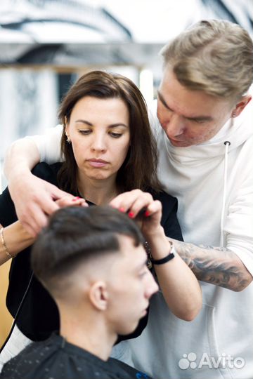 Мужские стрижки, обучение / барбер с нуля