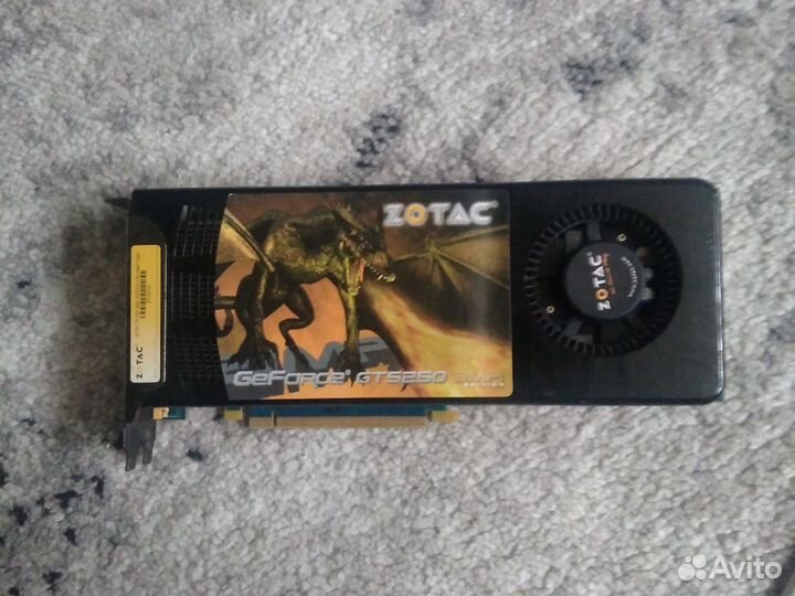 Zotac geforce gts 250 ampi