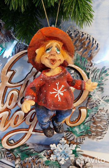 Игрушки на елку ручной работы