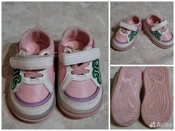 Обувь для девочки на весну - лето