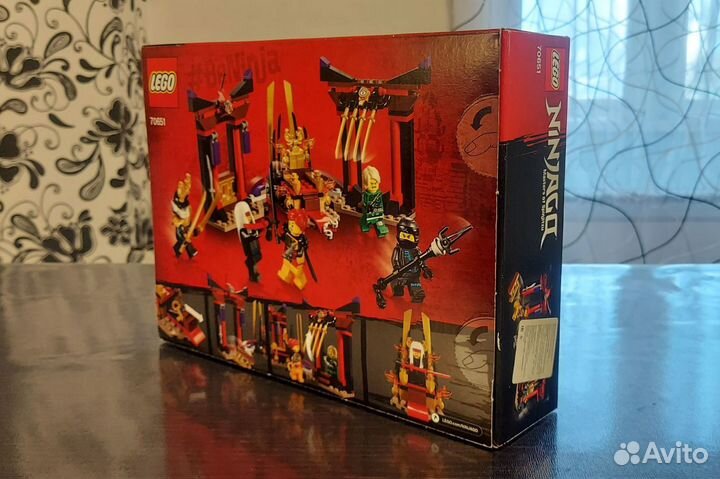 Новый Lego Ninjago 70651