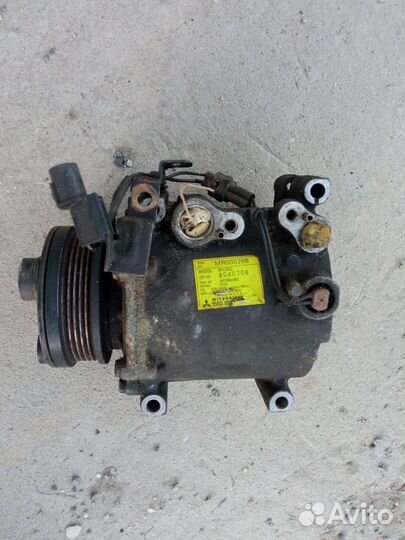 Компрессор кондиционера mitsubishi galant EA1A