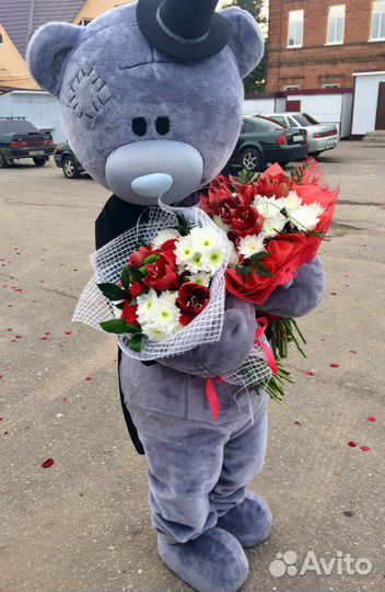 Ростовая кукла Мишка Тедди.Аниматор