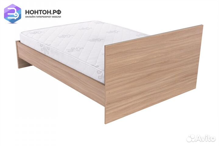 Кровать Классика шимо светлый