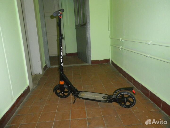 Самокат urban S чёрный ST-8177 SB (взрослый)