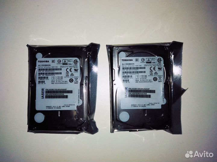 HDD 600GB 15K SAS 6G SFF NEW Toshiba AL13SXB600N