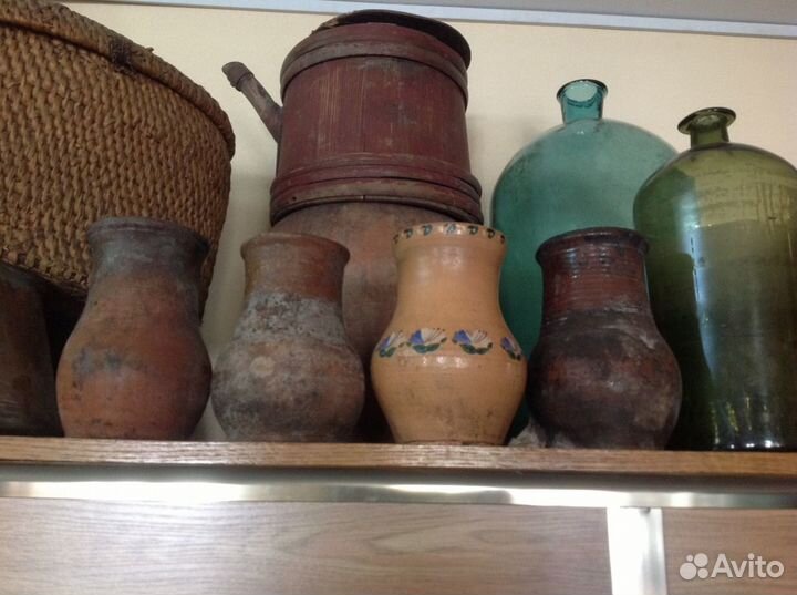 Крынки утварь предметы быта старинные