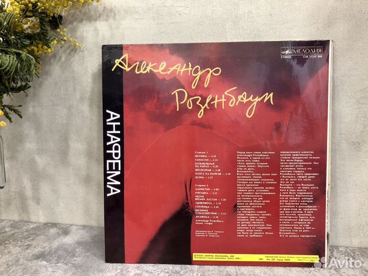 Виниловые пластинки с песнями Розенбаума