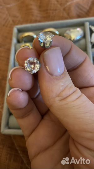 Серьги пусеты