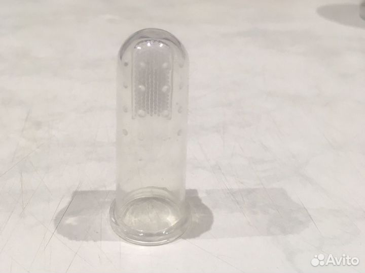 Силиконовая зубная щётка для младенцев для пальцев