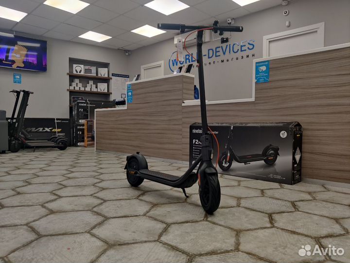 Электросамокат Ninebot Kickscooter F2 Plus