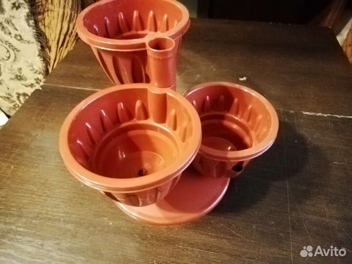 Кашпо многоярусное «Каскад», 700 мл