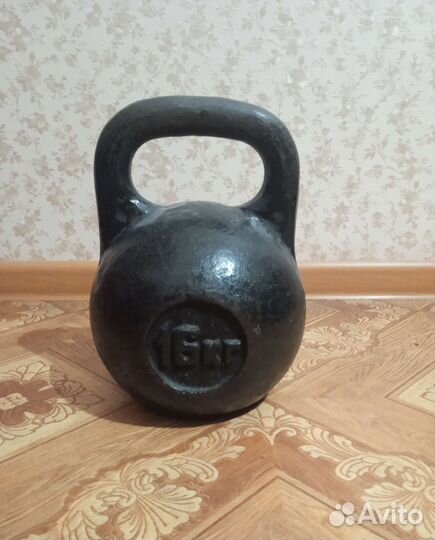 Гиря 16 кг бу