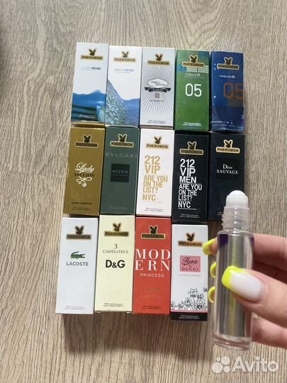 Масляные духи ролик