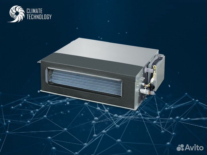 Кондиционер haier R410 с напором до 30Па AD09SS1ER