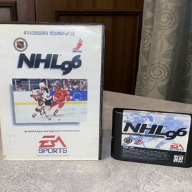 NHL 96 Sega картридж стародел биг бокс